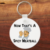 Spicy Meatball Sleutelhanger (Voorkant)