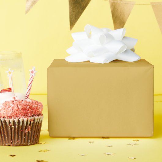 Spicy Mustard Glossy Cadeaupapier (Verjaardagsfeest)
