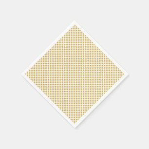 Spicy Mustard Polka Dots Servetten