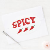 SPICY OVALE STICKER (Envelop)