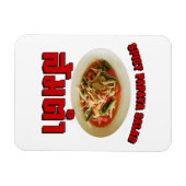 Spicy Papaya Salad [Som Tam] ... Thai Lao Food Magneet (Horizontaal)