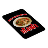 Spicy Papaya Salad [Som Tam] ... Thai Lao Food Magneet (Rechterzijde)