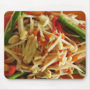 Spicy Papaya Salad [Som Tam] ... Thai Lao Food Muismat
