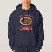Spicy Papaya Salad [Tam Mak Hung] Isaan Dialect Hoodie (Voorkant)