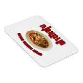 Spicy Papaya Salad [Tam Mak Hung] Isaan Dialect Magneet (Rechterzijde)