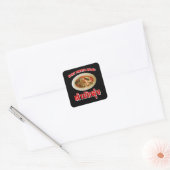 Spicy Papaya Salad [Tam Mak Hung] Isaan Dialect Vierkante Sticker (Envelop)