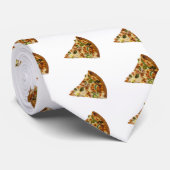 Spicy Pizza Slice Stropdas (Opgerold)