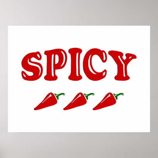 SPICY-POSTER POSTER (Voorkant)