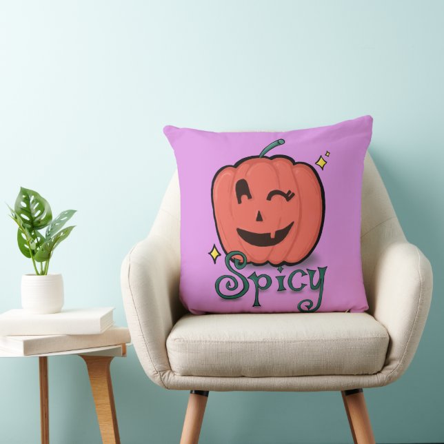 Spicy Pumpkin Spice Kussen (Stoel)