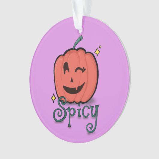 Spicy Pumpkin Spice Ornament (voorkant)