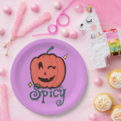 Spicy Pumpkin Spice Papieren Bordje (Feest)