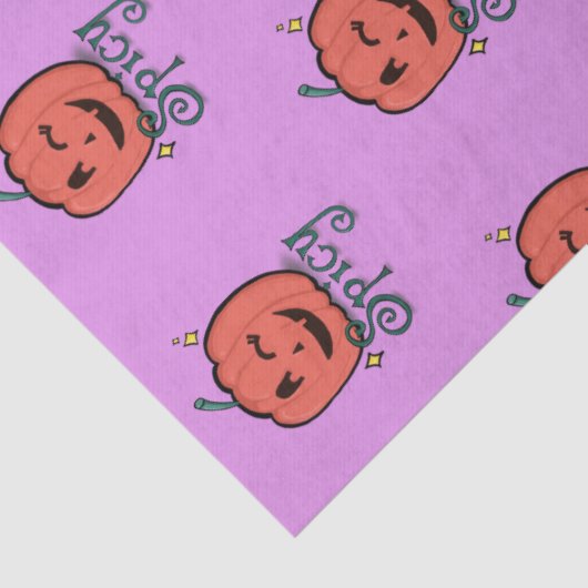 Spicy Pumpkin Spice Tissuepapier (Detail)