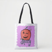 Spicy Pumpkin Spice Tote Bag (Voorkant)