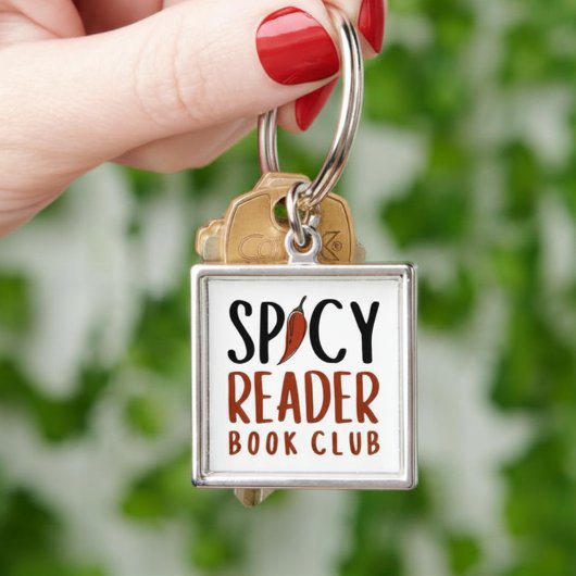 Spicy Reader Boekclub Chilli Cadeau Sleutelhanger