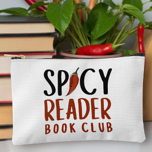 Spicy Reader Book Club Chili Typografie Cadeau Etui