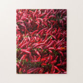 Spicy Red Chili in de stad Kalocsa Legpuzzel (Verticaal)