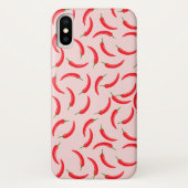 Spicy Red Chili Pattern Case-Mate iPhone Case (Achterkant)