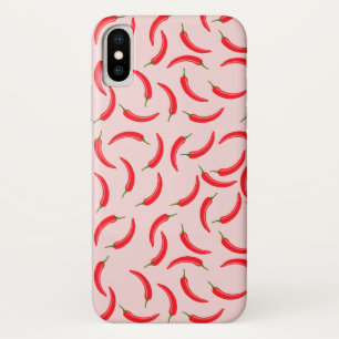 Spicy Red Chili Pattern Case-Mate iPhone Case