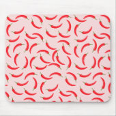 Spicy Red Chili Pattern Muismat (Voorkant)