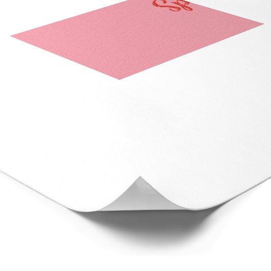 Spicy Red Pepper Poster (Hoek)