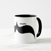 Spicy Rice Font Parenthis Mustache Mok (Voorkant rechts)