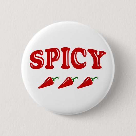 SPICY RONDE BUTTON 5,7 CM (Voorkant)