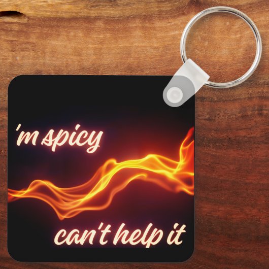 Spicy Sleutelhanger (Achterkant)