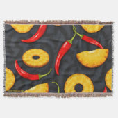 Spicy Slice - Pineapple Empire Design Deken (Voorkant)