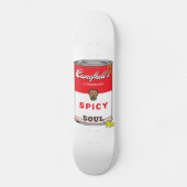 Spicy Soul Pop Art Print Deck Skateboard (Voorkant)