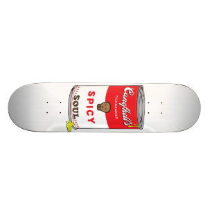 Spicy Soul Pop Art Print Deck Skateboard