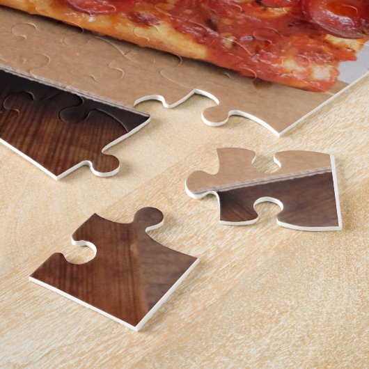 Spicy Square Pie Puzzle door Grubshots Legpuzzel (Zijkant)
