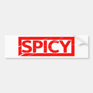Spicy Stamp Bumpersticker