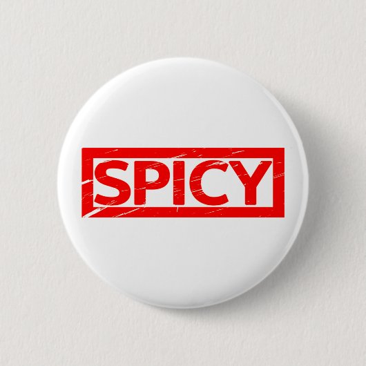 Spicy Stamp Ronde Button 5,7 Cm (Voorkant)