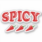 SPICY STICKER (Voorkant)