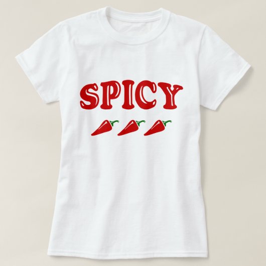 SPICY T-SHIRT (Design voorkant)