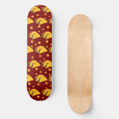 Spicy Tacos en Sterren Skateboard (Voorkant)
