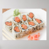 Spicy Tuna Roll Sushi Poster (Voorkant)