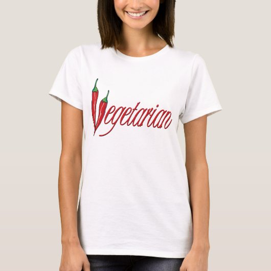 Spicy Vegetarian T-shirt (Voorkant)