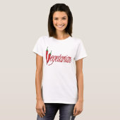 Spicy Vegetarian T-shirt (Voorkant volledig)