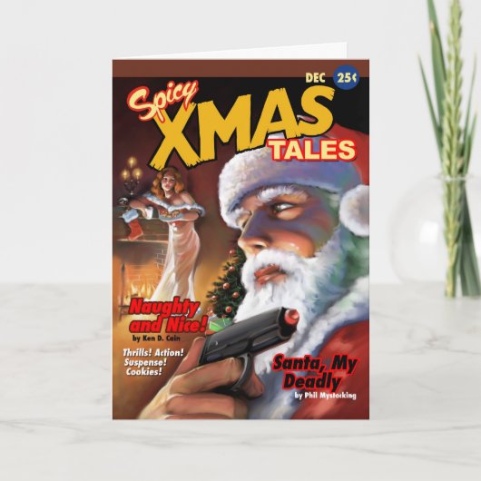 Spicy Xmas Feestdagen Kaart (Voorkant)