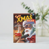 Spicy Xmas Tales Postcard Feestdagenkaart (Staand voorkant)