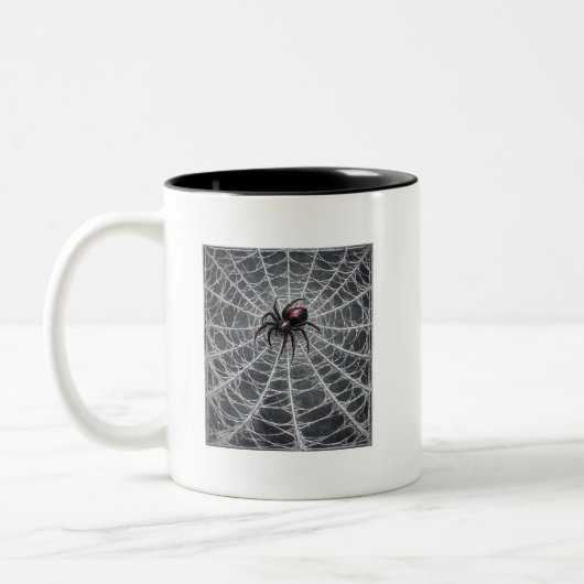 spideman tweekleurige koffiemok (Links)