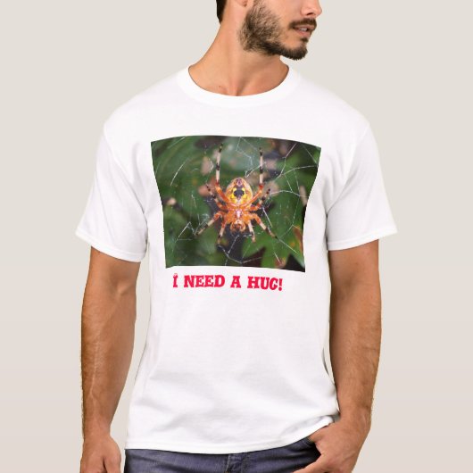 Spider 2365 - Ik heb een knuffel nodig! T-shirt (Voorkant)