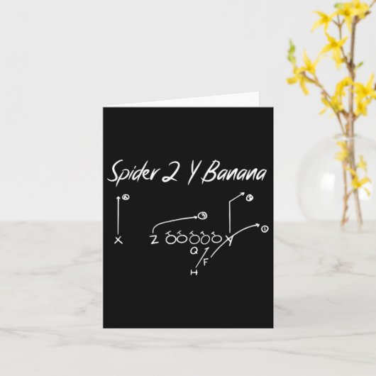 Spider 2 Y Banana Diagram Football Strategy 1  Kaart (Gele Bloem)