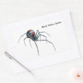 Spider afbeelding voor Rectangle-Stickers-Glossy Rechthoekige Sticker (Envelop)