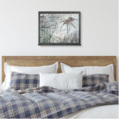 Spider aflopend canvas afdruk (Insitu (Slaapkamer))