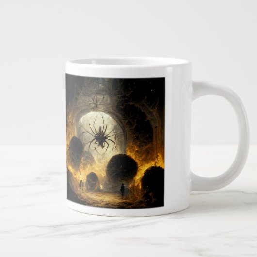 Spider Apocalypse Jumbo Mok (Rechts)