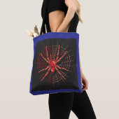 Spider Art Canvas tas - Vet en uniek ontwerp (Dichtbij)