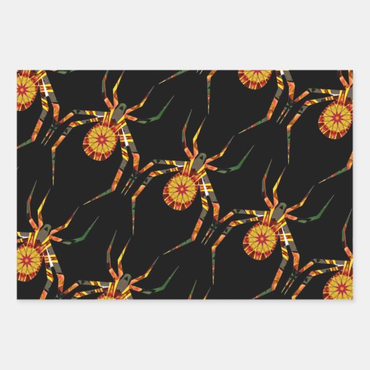 Spider Art Wrapping Craft Paper (Voorkant 2)