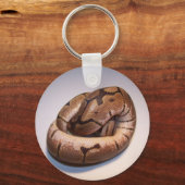Spider Ball Python-Sleutelhanger Sleutelhanger (Voorkant)